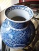 Amazing Chinese Antique Blue And White Vase Signed Vases photo 5