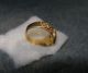 Antique Vintage Chinese 22 K Solid Yellow Gold Gook Luck Ring Rare N/r Rings photo 6