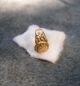 Antique Vintage Chinese 22 K Solid Yellow Gold Gook Luck Ring Rare N/r Rings photo 8