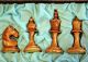 Vintage Chinese Bone Chess Set - Complete 32 Piece Other photo 6