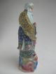 Antique Chinese Porcelain Figure Of Shou Lou Vases photo 3