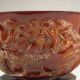 Chinese Ox Horn Bowl W Man & Pine Tree Bowls photo 5