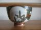 Antique 19th C Japanese Meiji Porcelain Hand Painted Signed Wine Tea Bowl Bowls photo 3