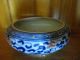 Old Chinese Blue/red/brown Porcelain Brush Wash Pots photo 2