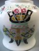 Pair China Chinese Porcelain Vases W/ Auspicious & Calligraphy Decor 20th C. Vases photo 10