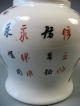 Pair China Chinese Porcelain Vases W/ Auspicious & Calligraphy Decor 20th C. Vases photo 8