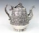Antique Indian Swami Sterling Teapot Elephant Hindu Gods Silver 19th Century Tea/Coffee Pots & Sets photo 1
