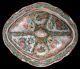 Antique Chinese Rose Medallion Covered Vegetable Dish Bowls photo 2
