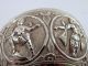 Vintage Eastern / Indian Silver Bowl With Dancing Figures India photo 5