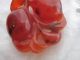 Antique Carved Red Jade Twin Fruit Pendant Necklaces & Pendants photo 3