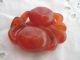 Antique Carved Red Jade Twin Fruit Pendant Necklaces & Pendants photo 4