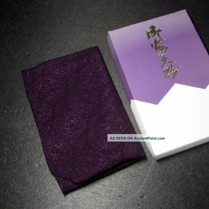 F157: Japanese Cloth Pouch Fukusa For Congratulatory Gift 1 Other photo