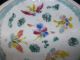 Antique Chinese Porcelain Famille Rose Plate & Stacking Dish Ca 18 C Marked Plates photo 6