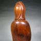 Antique Big Chinese Old Boxwood Wood Carved Kwan - Yin Statue Kwan-yin photo 7