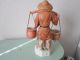 Chinese Man Figurine Carring Porcelain Pots Other photo 1