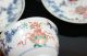 Antique Qianlong Pair Export Chinese Porcelain Bowls Cups & Saucers 18th C. Bowls photo 3