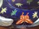 Antique/vintage Porcelain Handpainted Coverered Fish Shape Box Or Bowl 15.  5 In L Other photo 9