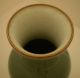 Early 20th Century Chinese Porcelain Celadon Vase With Fine Crackle Glaze Vases photo 4
