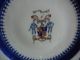 Antique Armorial Chinese Export Porcelain Plate Guthrie Sto Pro Veritate 1 Of 2 Plates photo 1