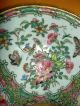 Antique Chinese Famille Rose Medallion Shallow Bowl/small Platter Plates photo 4