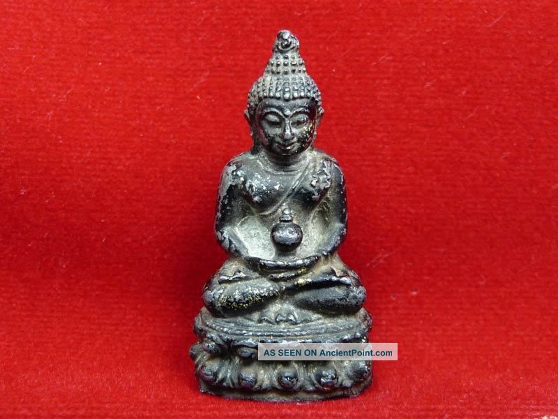 Phra Kring U - Thong Buddha (koh - Petch) The Great Ceremony,  Thai Amulet Amulets photo