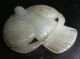 Acoin 7of10 Piece Xinjiang Hetian Qing Dy Pure White Jade From Collector Vr Vf Birds photo 2