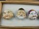 Fine And Scarce Antique Complete Set Of Toshikane Buttons Of 7 Gods Of Fortune Netsuke photo 5