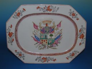 Chinese Rare Export Gilt Golden Porcelain Plate photo
