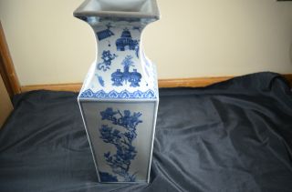 Fine Porcelain Blue And White Vase photo