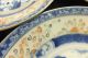 Group Of 6 Antique Chinese Blue White Porcelain Rice Grain Plates Old Estate Plates photo 9