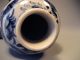 China Chinese Blue & White Figural Garden Decoration Pottery Vase Ca.  1920 ' S Vases photo 8