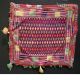 Antique Vintage Small Pakistani Bag Front Woven 1920’s Colorful Very Fine Work Prints photo 1