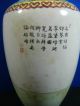 Chinese Hand Painted Porcelain Enamelled Vase Vintage 2 - 2 Vases photo 9