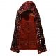 Antique Vintage Embroidered Headdress India Rajasthani Mirrored Glass 20th Cent. Prints photo 1