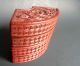 A Pair Of Old Chinese Cinnabar Scholar Boxes Fan Shaped Boxes photo 8