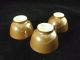 3 Little Chinese Porcelain Batavia - Brown/blue - White Cups Other photo 1