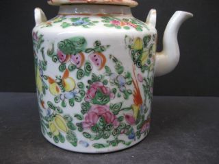 Chinese Export Antique Tea Pot photo