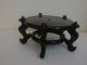 Rose Medallion Oriental Fish Bowl Or Planter W/rosewood Stand Bowls photo 9