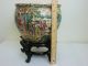Rose Medallion Oriental Fish Bowl Or Planter W/rosewood Stand Bowls photo 5