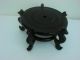 Rose Medallion Oriental Fish Bowl Or Planter W/rosewood Stand Bowls photo 8