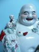 Antique Chinese Buddha With 5 Children A/f. . . . . . . . . . . . . . . . . . . . . . . . . . . . . .  Ref.  3519 Porcelain photo 1