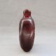 Chinese 100% Ox Horn Carved Dragon Sika Deer Snuff Bottle Other photo 2