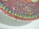 Fine Amazing Large Pair Of Chinese Hand Painted Porcelain Plates,  Fencai,  20th Plates photo 3