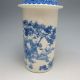 Set 2 Pieces Hollowed Chinese Blue And White Porcelain Big Vase Nr/nc1743 Vases photo 9