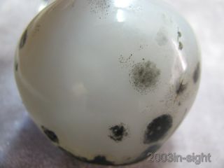 Chinese Crystalloid & Fleck Agate Snuff Bottle photo