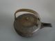 Japanese Old Iron With Copper Handle & Lid Saketsugui Kettle Tetsubin Teapots photo 2