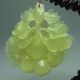 100% Natural Xiu Jade Hand - Carved Statue (with A Certificate) - Pumpkin Nr/xy1841 Other photo 4
