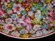 Chinese Porcelain Charger,  Mille Fleur,  Qianlong Mark Plates photo 2