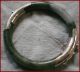 53mm Chinese Jade Hinged Bangle Silver 925 With Safty Chain Antique Sty Gift Bracelets photo 2