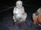 Pair Of Antique Chinese Jade Budha ' S / Figurines Jade/ Hardstone photo 1